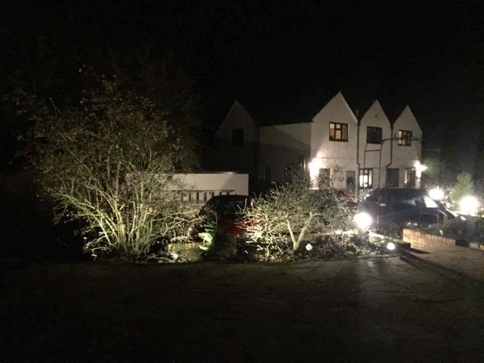 Outdoor lighting Ace of Spades